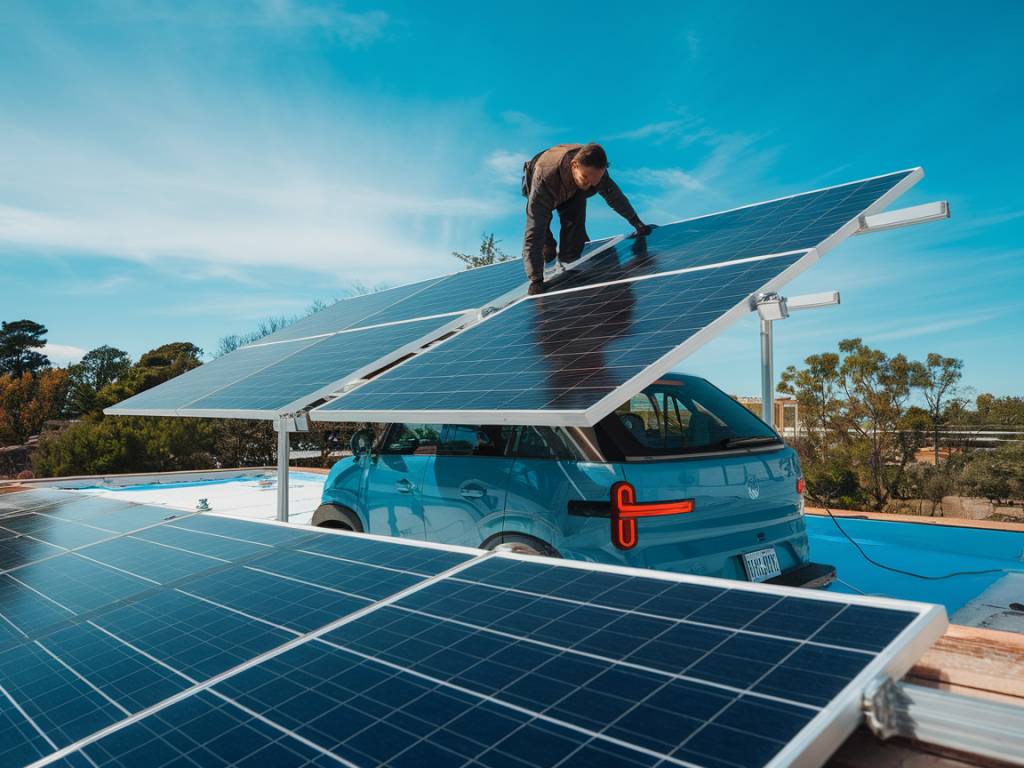 Installer des panneaux solaires pour charger sa voiture électrique : un choix durable et économique